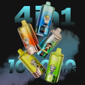 WASPE 4-in-1 100000 Puffs Disposable Vape 100K 12flavor| Multi Flavor LED Display Type-C Rechargeable
