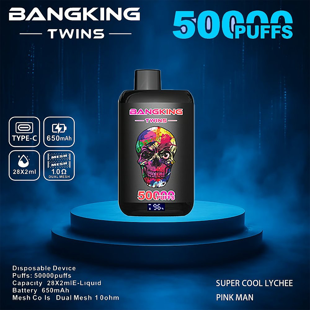 Bang King Twins 50000 Puffs | double taste 56ml long-lasting disposable vape – Bild 12