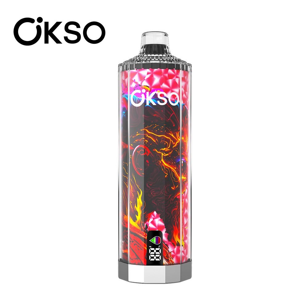 OKSO Shisha Hookah Mega 50000 Puffs | triple mesh coil, 40mL, LED display, adjustable airflow, bulk disposable vape – Bild 17