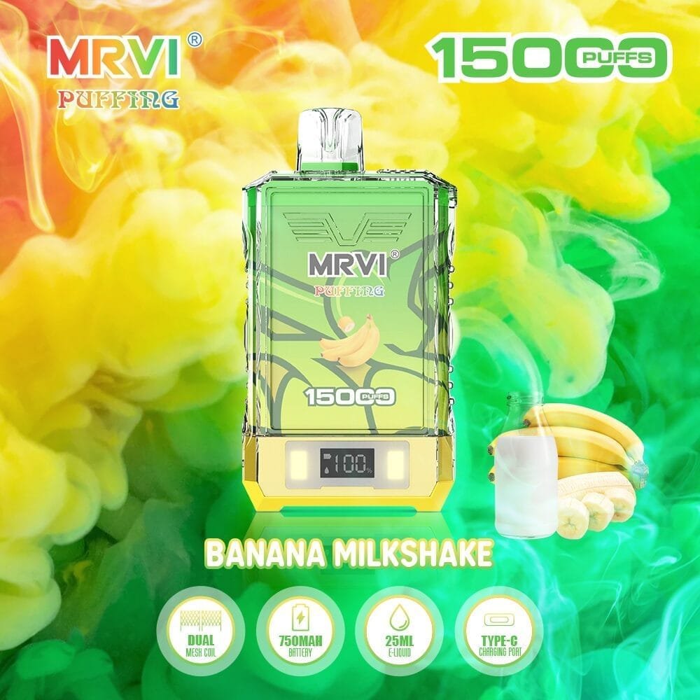 MRVI 15000 Puffs | 2%-5% nicotine, 25mL, dual mesh, power display, bulk vape – Bild 10