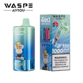 WASPE 4-in-1 100000 Puffs | 100K puff quad flavor bulk disposable vape