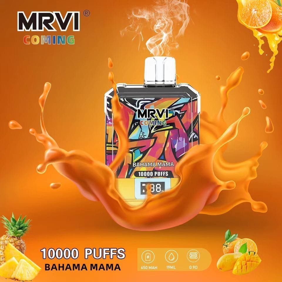 MRVI Coming 10000 Puffs | 0%-5% nicotine, 19mL, 650mAh, power display, bulk disposable vape - Image 10