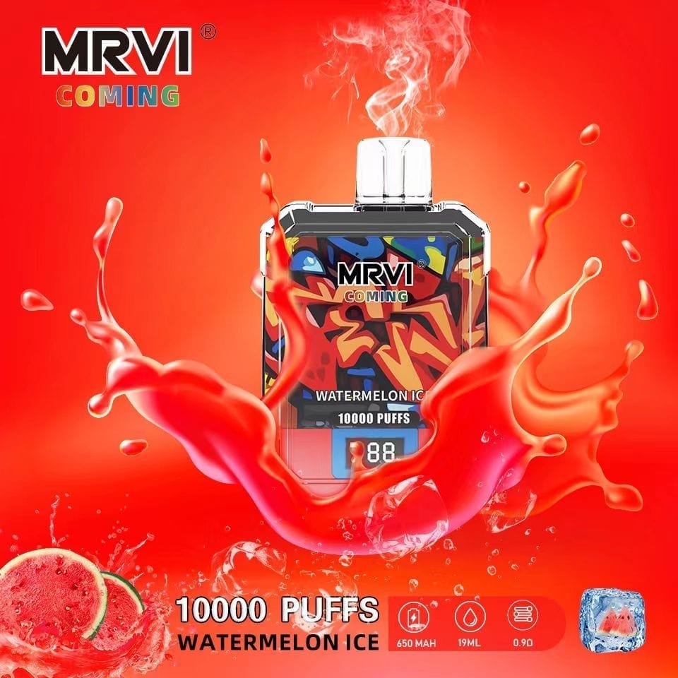 MRVI Coming 10000 Puffs | 0%-5% nicotine, 19mL, 650mAh, power display, bulk disposable vape - Image 8