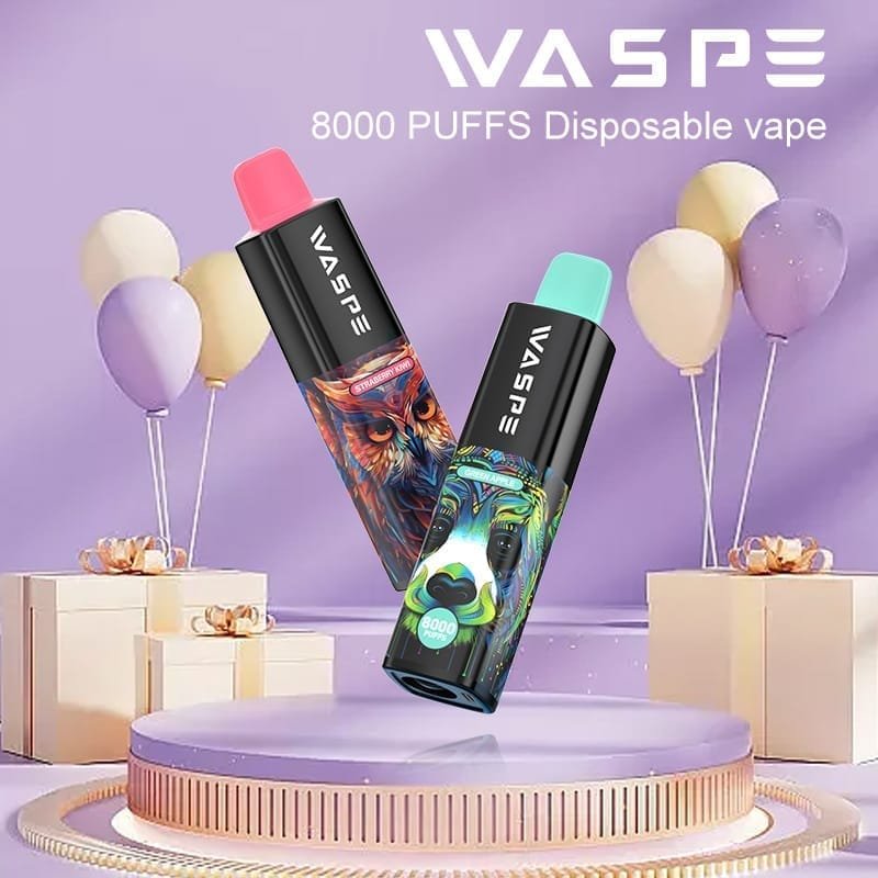 WASPE 8000 Puffs | 0%-5% nicotine, bulk disposable vape - Image 9
