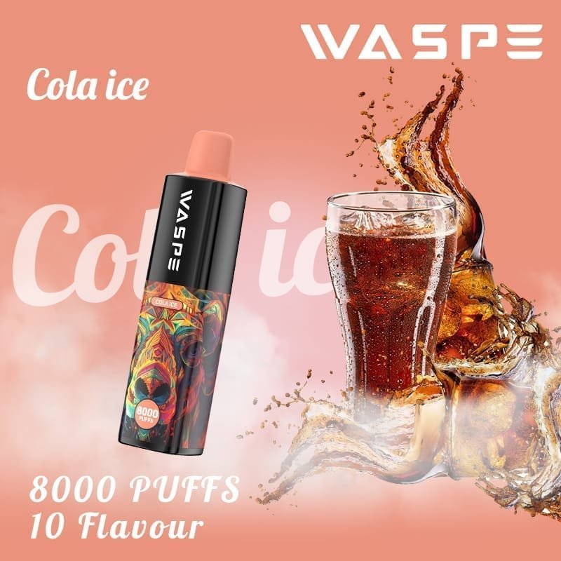 WASPE 8000 Puffs | 0%-5% nicotine, bulk disposable vape - Image 8