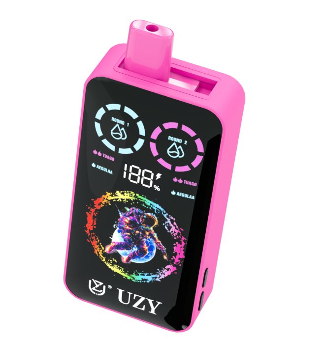 UZY Tornado 30K | dual-flavor RGB display 30000 puffs 40ml mega tank bulk disposable vape – Bild 11
