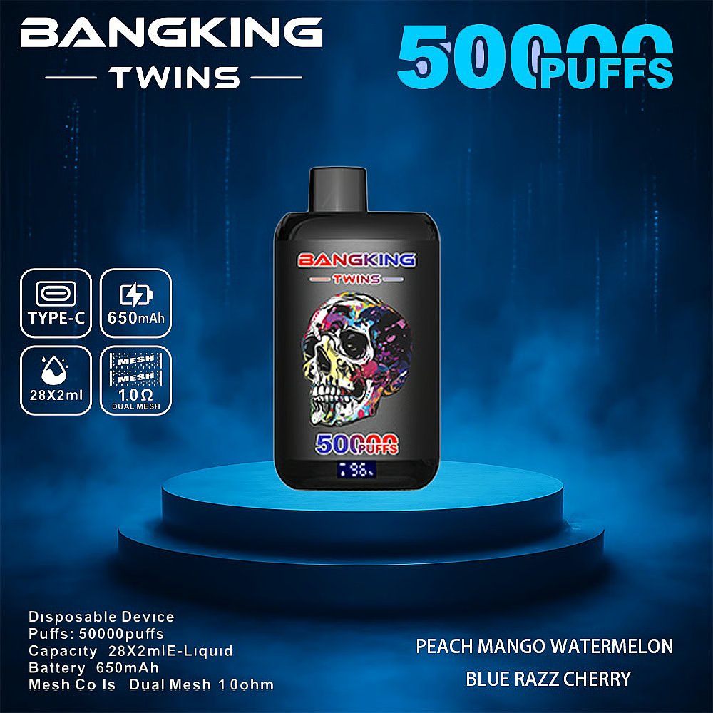 Bang King Twins 50000 Puffs | double taste 56ml long-lasting disposable vape – Bild 6
