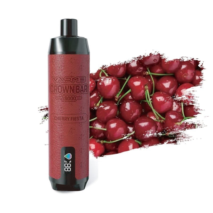 VAPME CROWN BAR 18000 Puffs | 2%-5% nicotine, 25mL, RGB light, bulk disposable vape - Image 12
