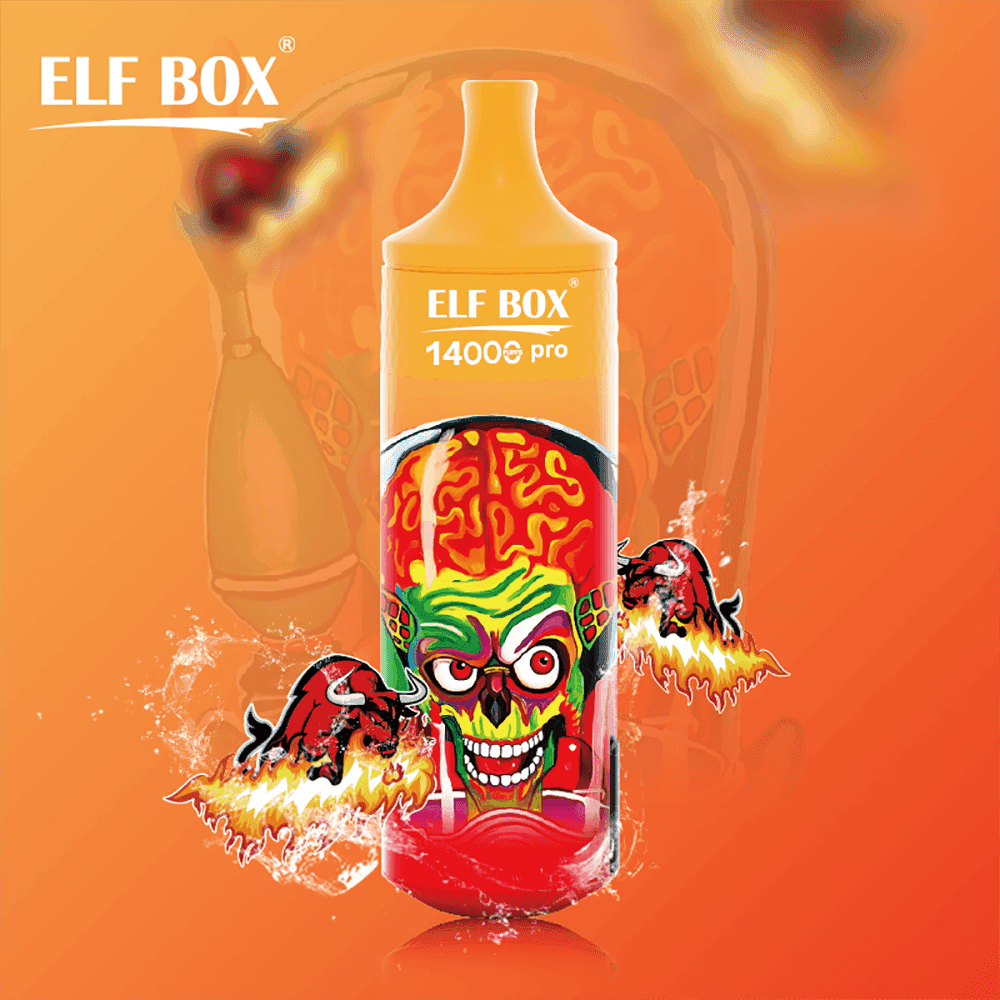 ELF BOX RGB14000 Pro Puffs | 0%-5% nicotine, LED display, bulk disposable vape - Image 9