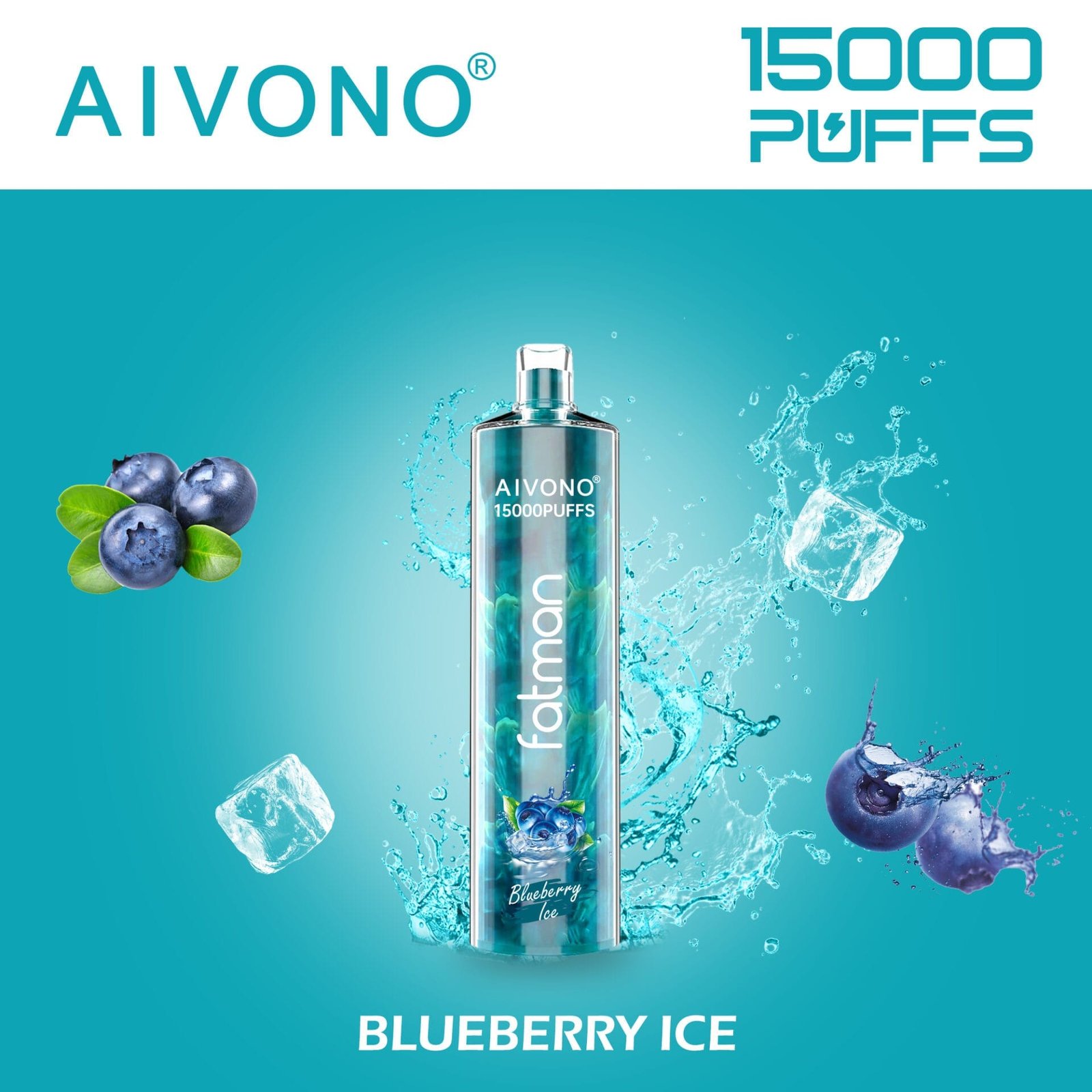 Aivono Fatman Shisha 15000 Puffs | 0%-5% nicotine, 24mL, bulk disposable vape - Image 11