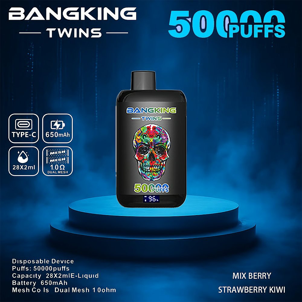 Bang King Twins 50000 Puffs | double taste 56ml long-lasting disposable vape – Bild 4