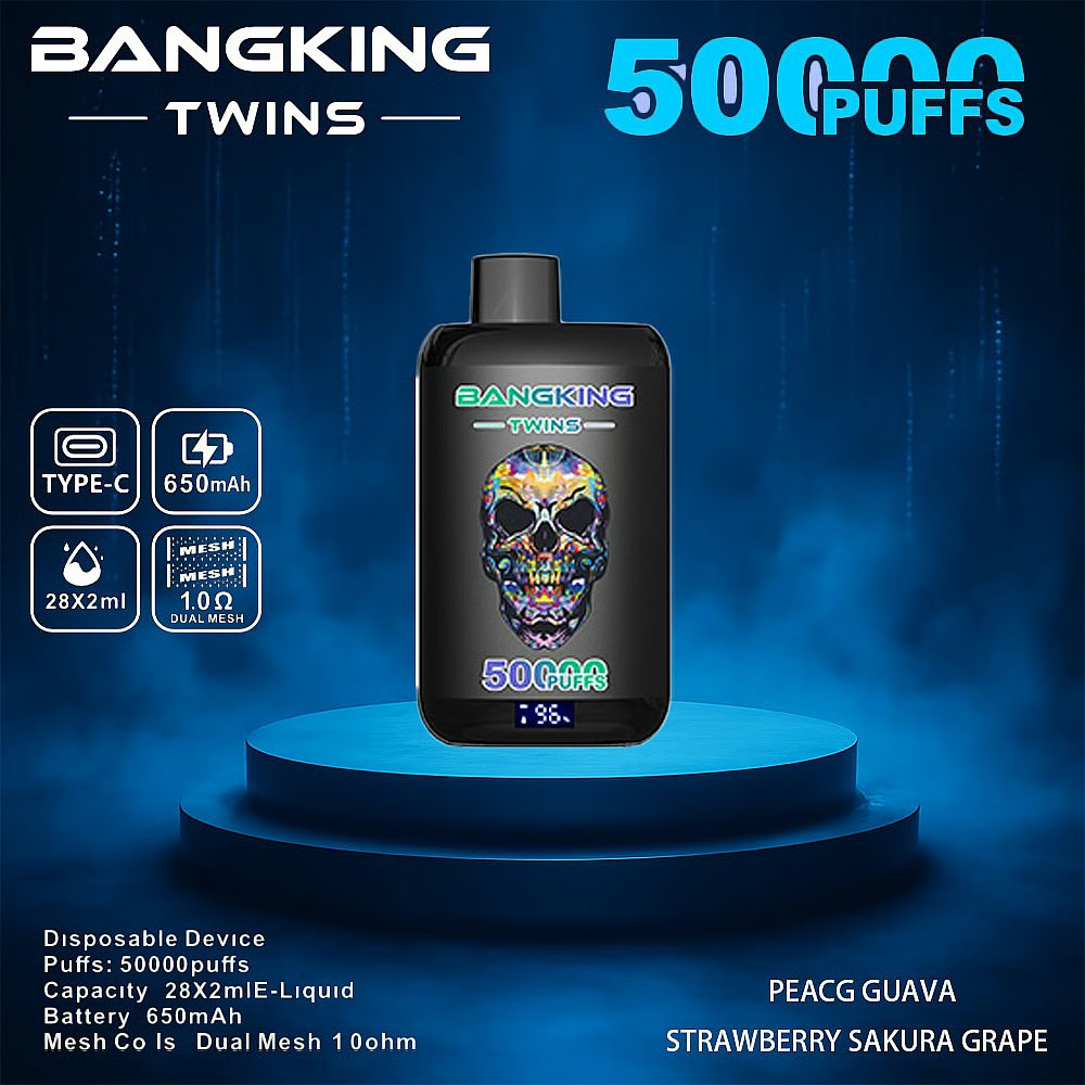 Bang King Twins 50000 Puffs | double taste 56ml long-lasting disposable vape – Bild 5