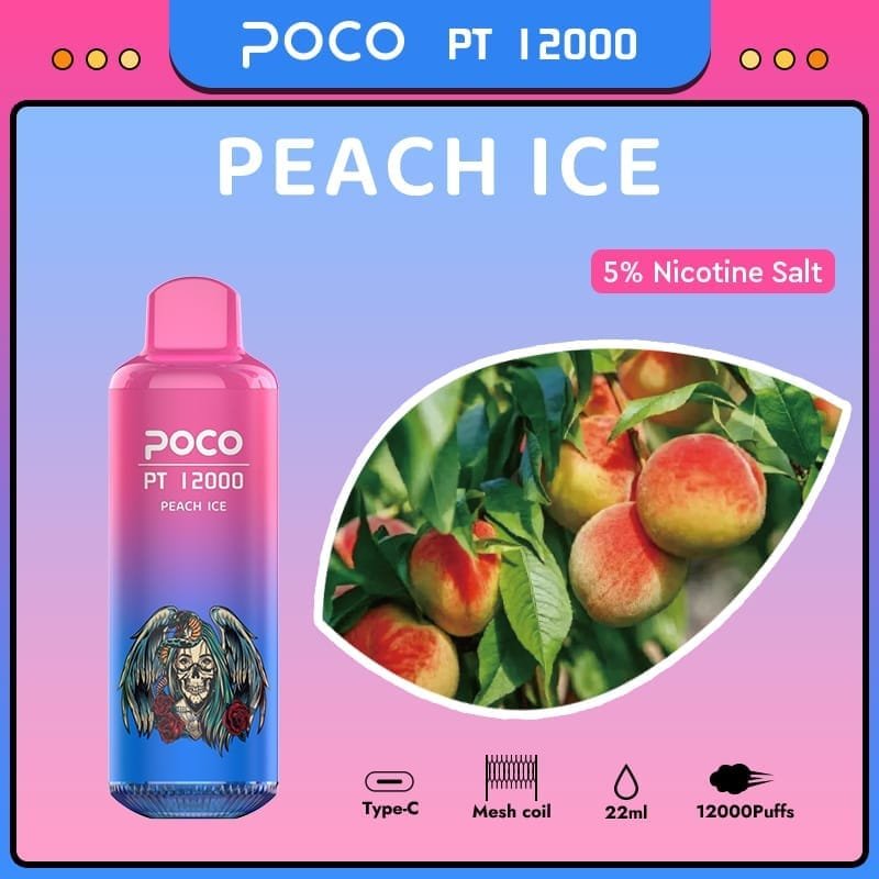 POCO PT 12000 Puffs | adjustable airflow, 5% nicotine, bulk disposable vape - Image 11