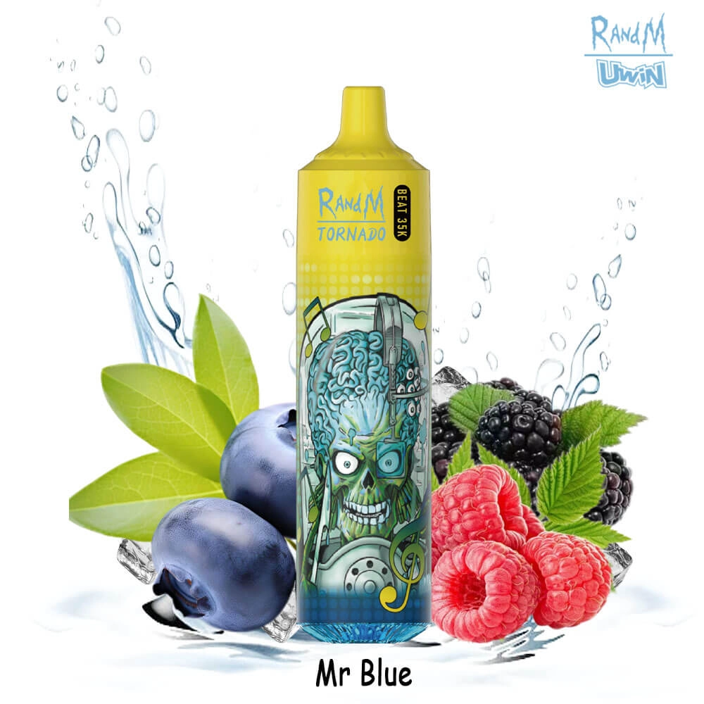Uwin Crystal 10000 Puffs Mr Blue Disposable Vape