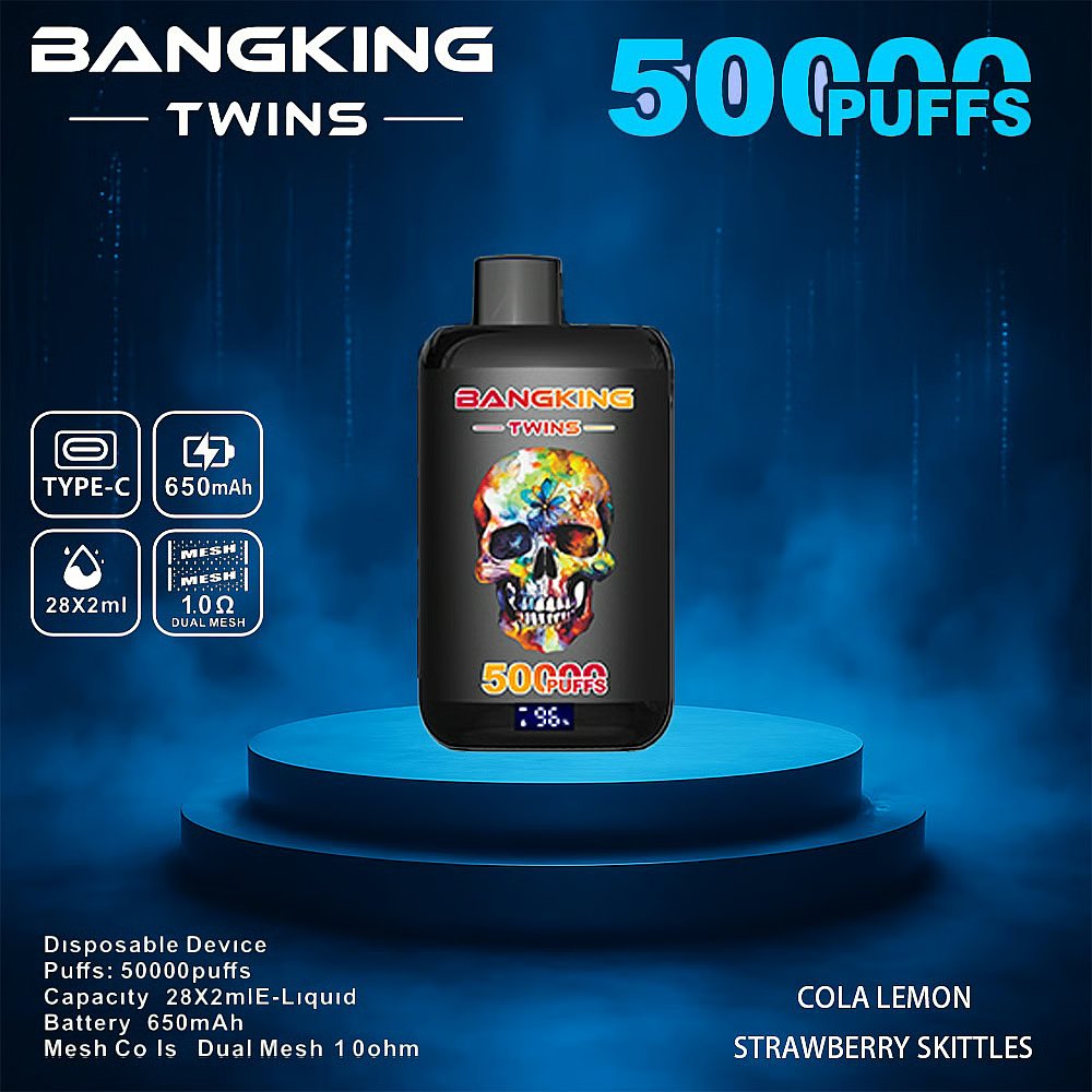 Alternative view of Bang King Twins 50000 Puffs | double taste 56ml long-lasting disposable vape