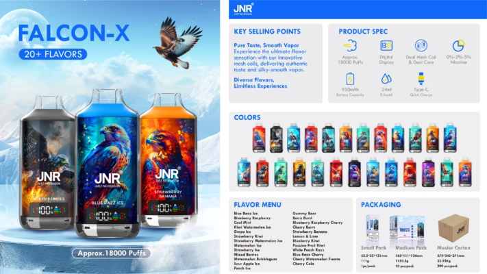 FALCON-X Flavor list