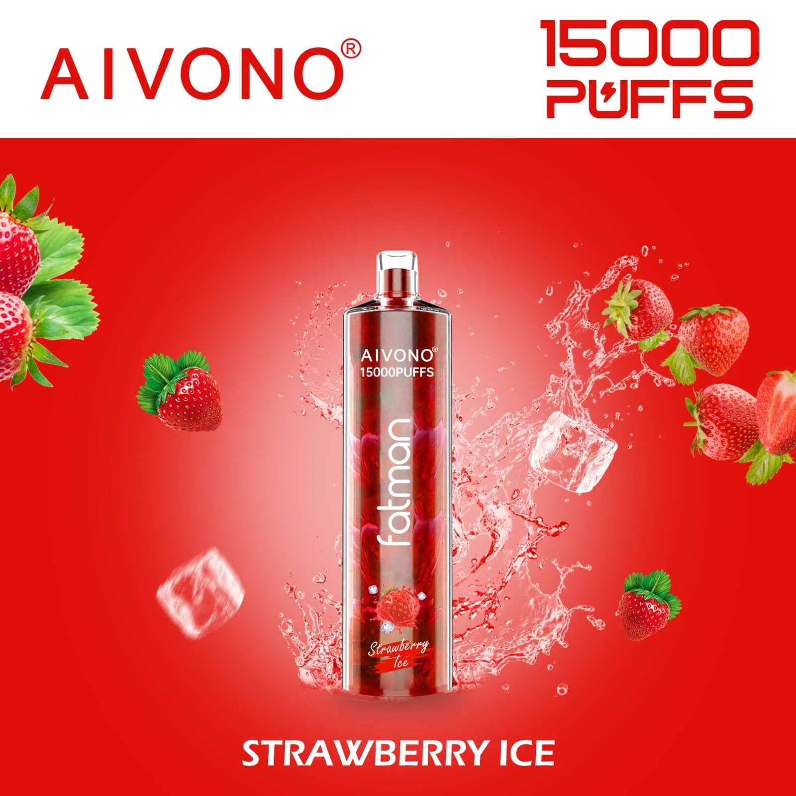 Aivono Fatman Shisha 15000 Puffs | 0%-5% nicotine, 24mL, bulk disposable vape - Image 10