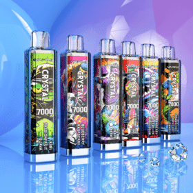VAPME Crystal 7000 Puffs | 0%-5% nicotine, 14mL, 650mAh, bulk disposable vape
