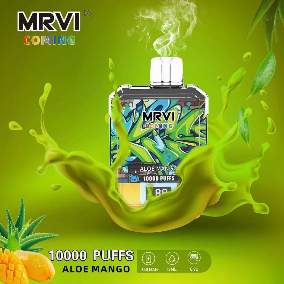 MRVI Coming 10000 Puffs | 0%-5% nicotine, 19mL, 650mAh, power display, bulk disposable vape - Image 5