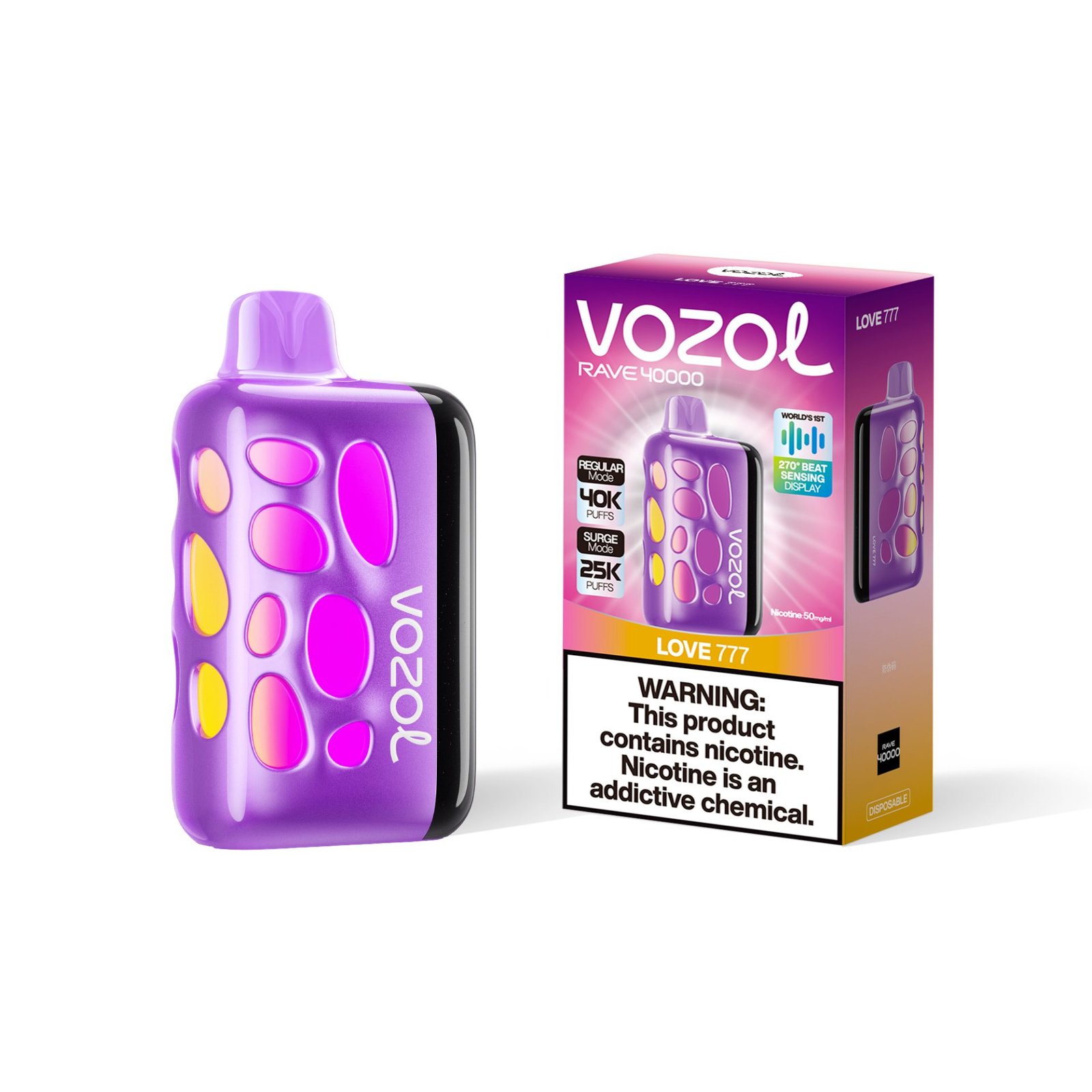 Vozol Rave 40000 Puffs | dual-mode bulk disposable vape - Image 12