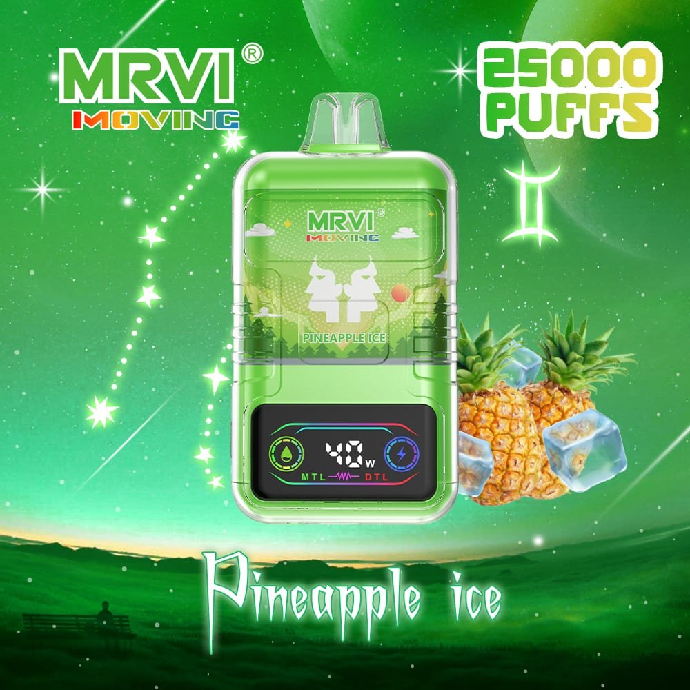 MRVI 25000 Puffs | 2%-5% nicotine, 30mL, dual coil (MTL/DTL), bulk disposable vape - Image 8