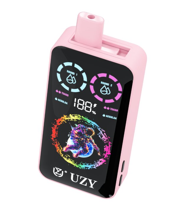 UZY Tornado 30K | dual-flavor RGB display 30000 puffs 40ml mega tank bulk disposable vape – Bild 4