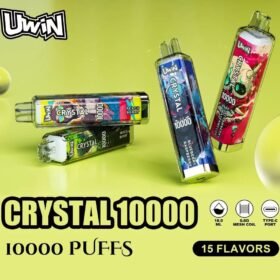 Uwin Crystal 10000 Puffs | 0-5% nicotine disposable vape wholesale bulk