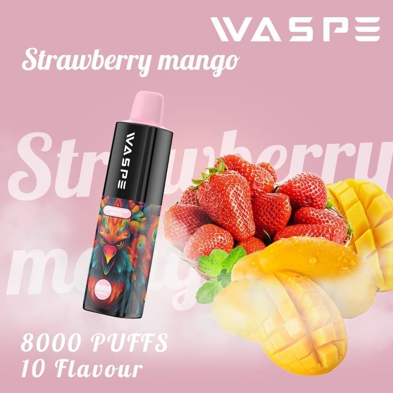 WASPE 8000 Puffs | 0%-5% nicotine, bulk disposable vape - Image 5