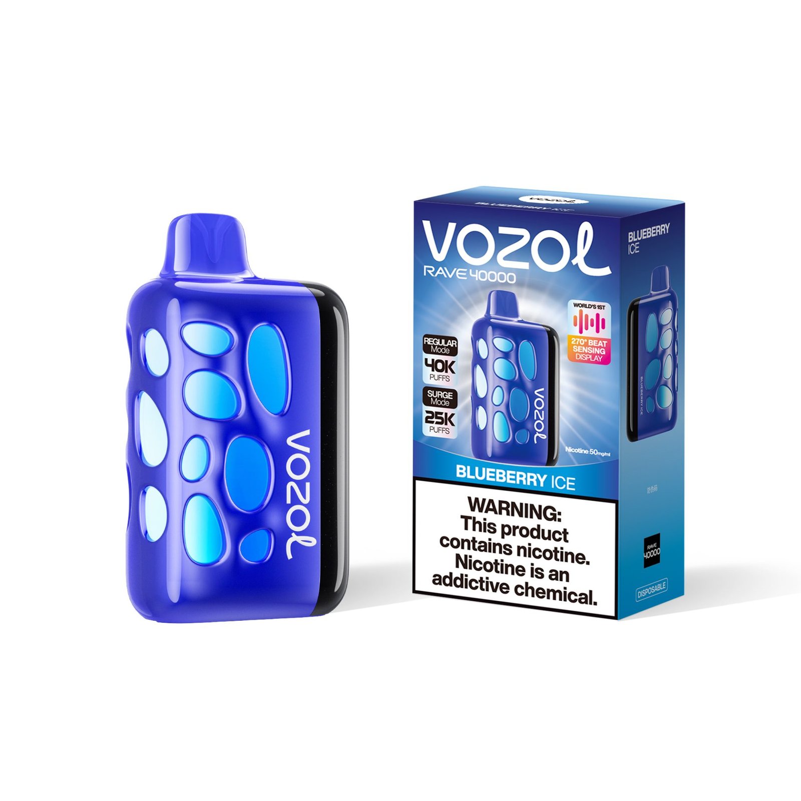 Vozol Rave 40000 Puffs | dual-mode bulk disposable vape - Image 7