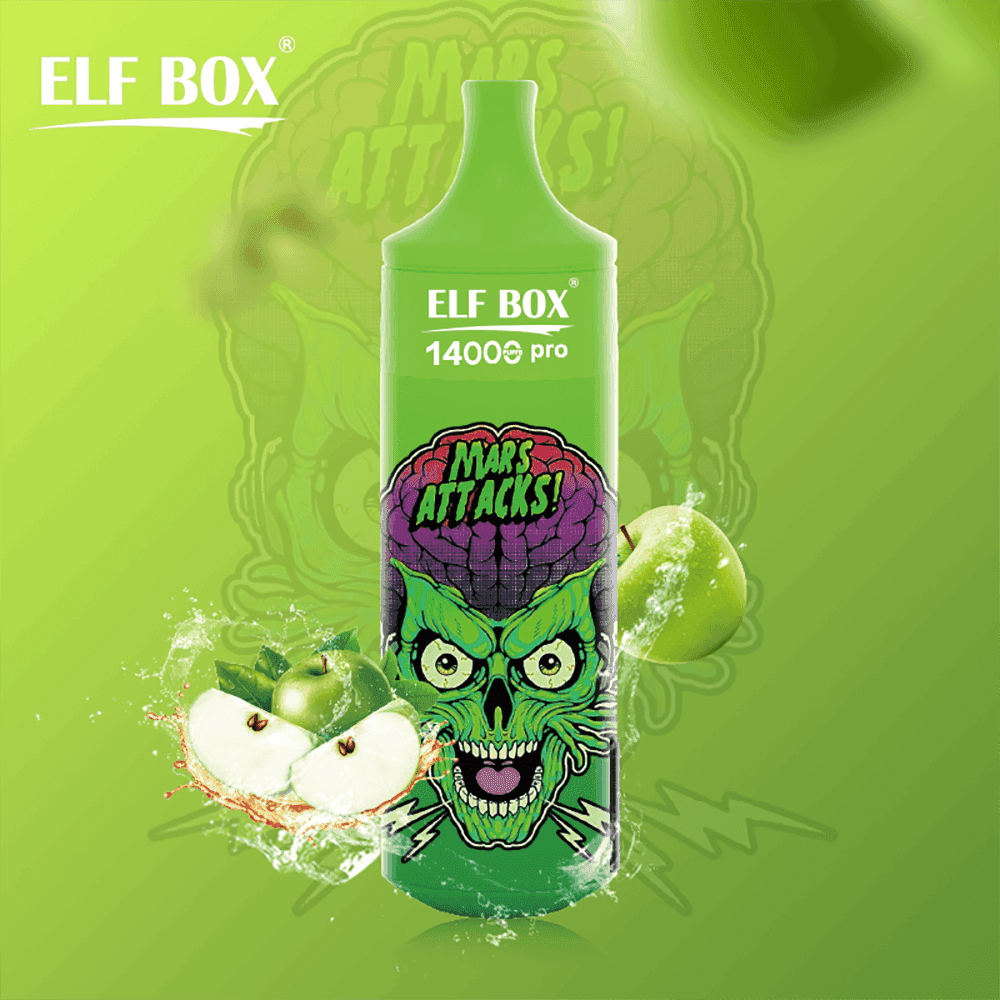 ELF BOX RGB14000 Pro Puffs | 0%-5% nicotine, LED display, bulk disposable vape - Image 8