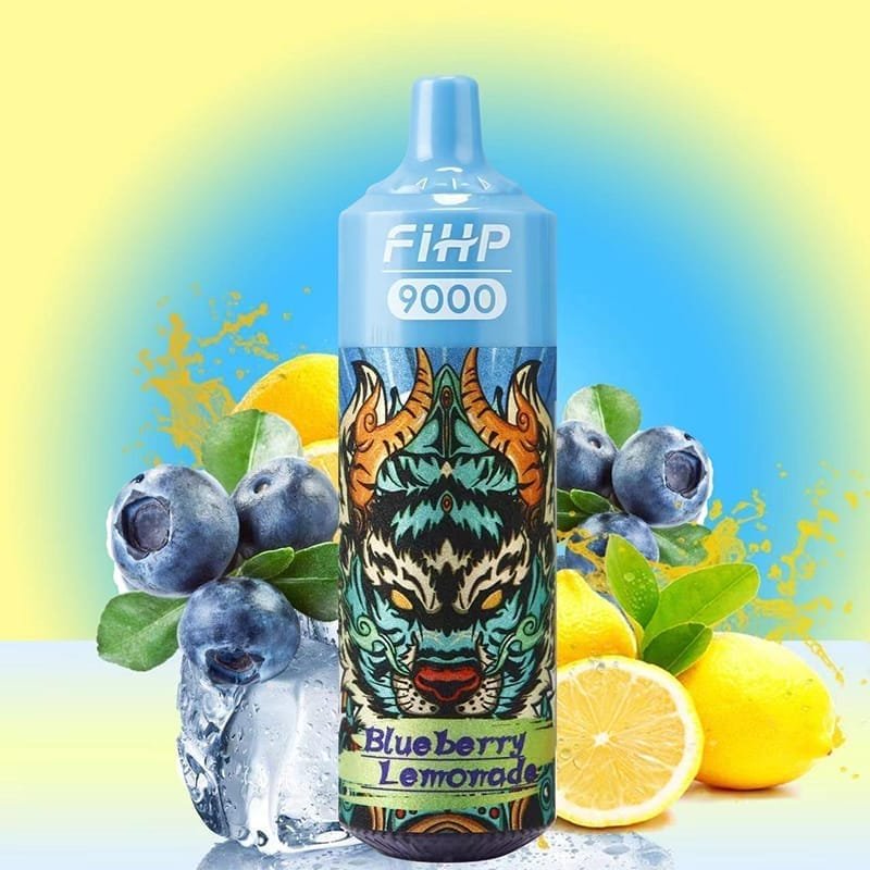 FIHP 9000 Puffs | 2%-5% nicotine, 18mL, RGB light, bulk disposable vape - Image 5