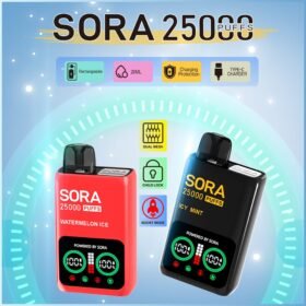 SORA 25K Dual Mesh 25000 Puffs | 5% nicotine, bulk disposable vape