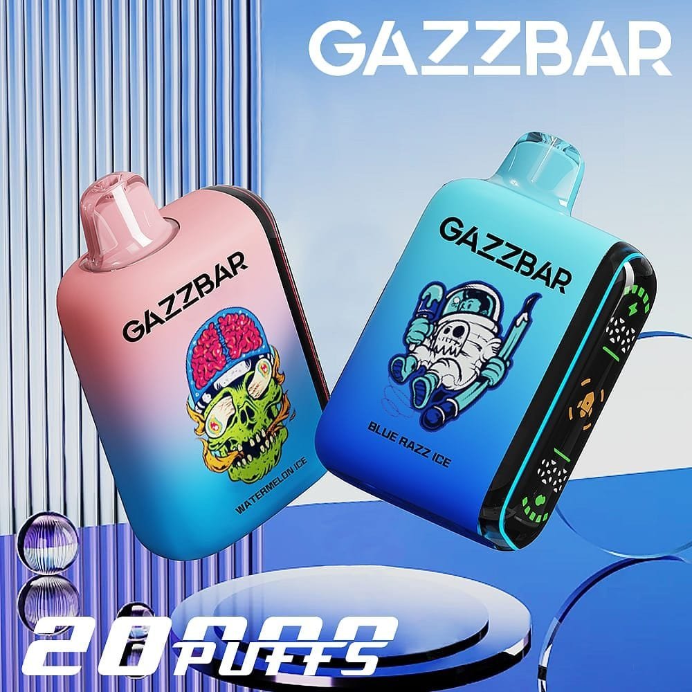 Gazzbar Rocket 20000 Puffs | 14 flavors 0-5% nicotine bulk disposable vape