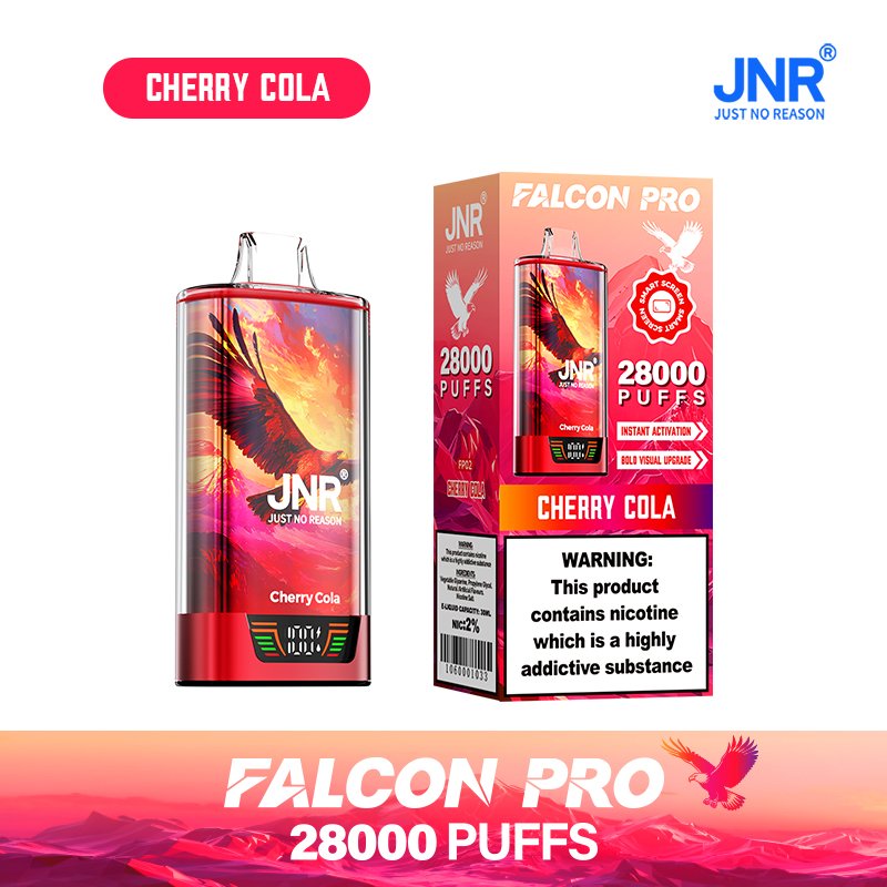 JNR Falcon Pro 28000 disposbale vape| power-packed & pure flavor perfection! - Image 9