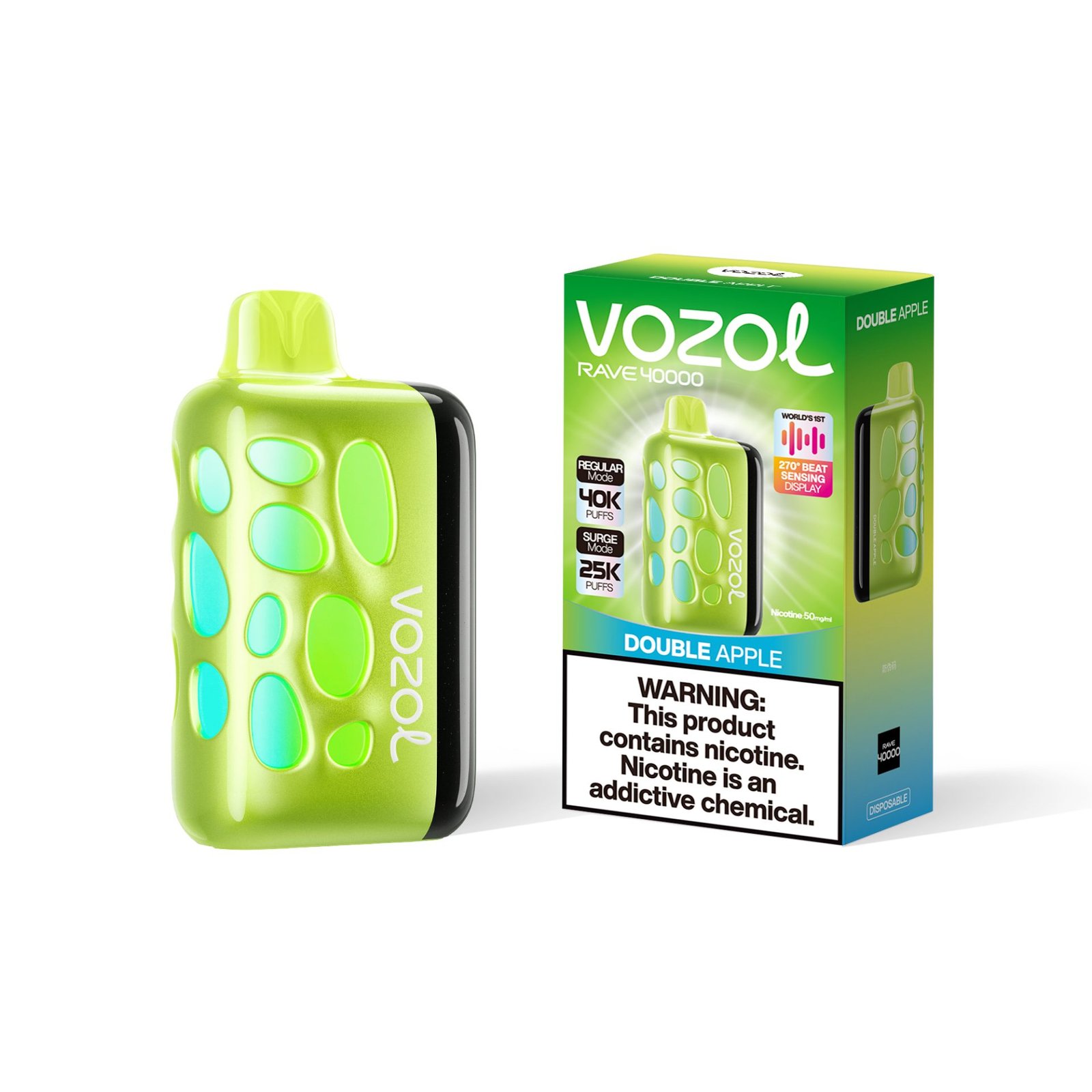 Vozol Rave 40000 Puffs | dual-mode bulk disposable vape - Image 4