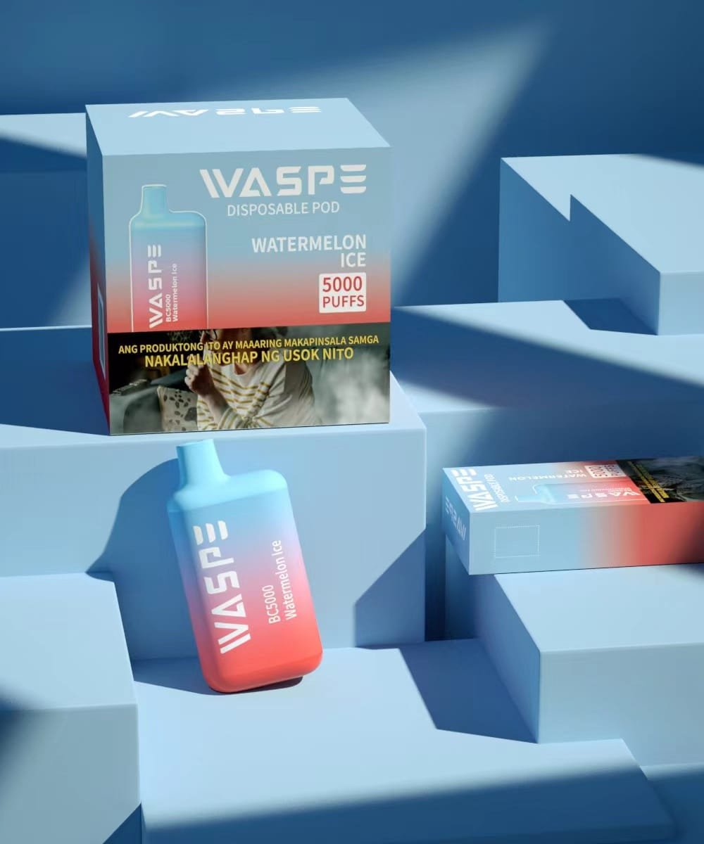 WASPE 5000 Puffs | 13mL, 0%-5% nicotine, bulk disposable vape - Image 3