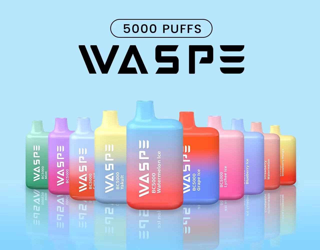 WASPE 8000 Puffs | 0%-5% nicotine, bulk disposable vape - Image 10