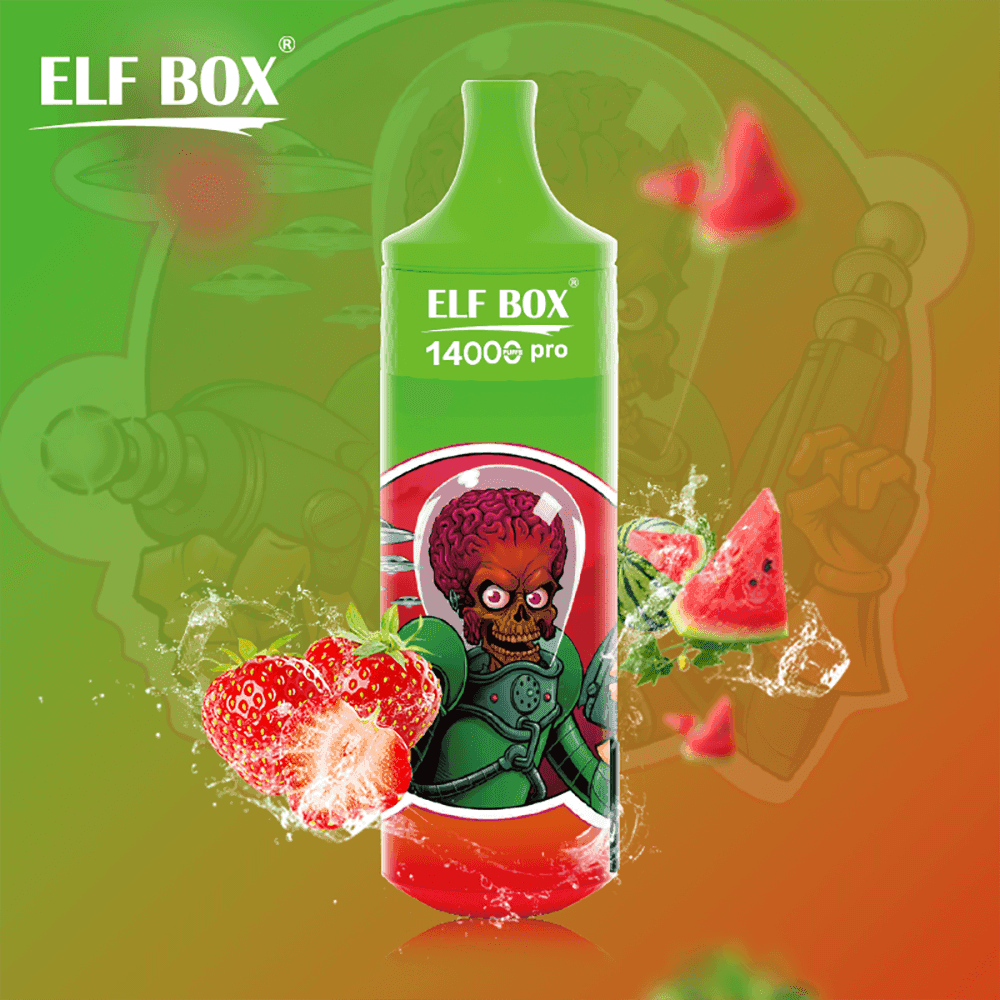 ELF BOX RGB14000 Pro Puffs | 0%-5% nicotine, LED display, bulk disposable vape - Image 4