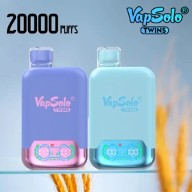 VapSolo Twins 20000 Puffs | dual flavor, 2% nicotine, bulk disposable vape