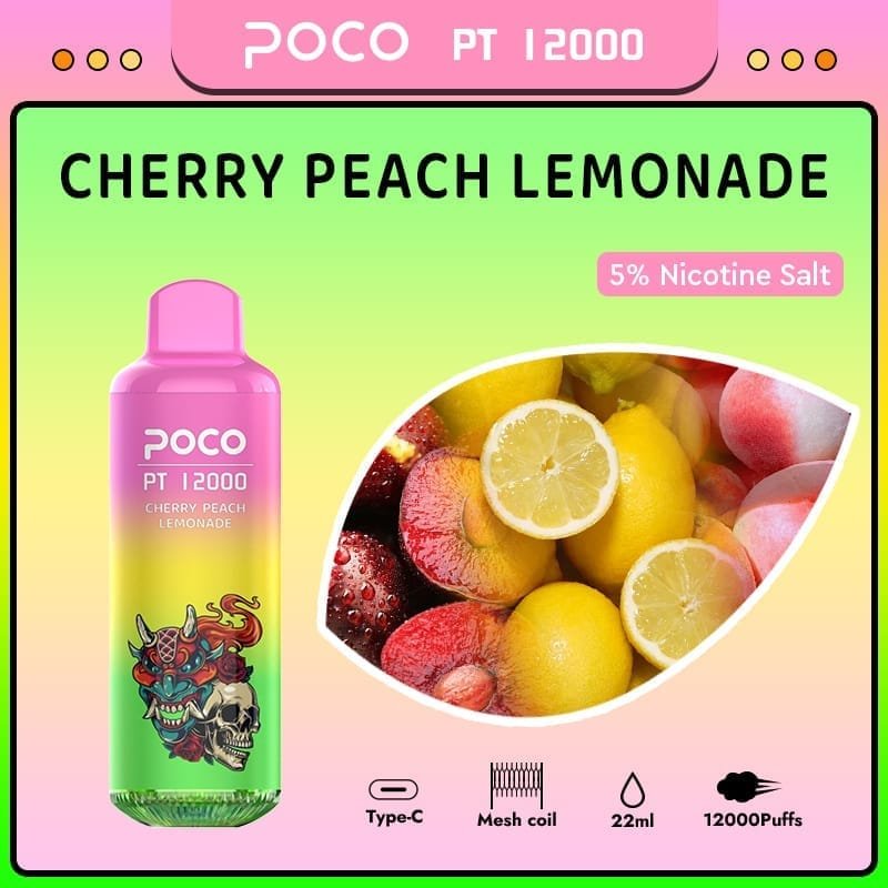 POCO PT 12000 Puffs | adjustable airflow, 5% nicotine, bulk disposable vape - Image 3