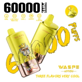 WASPE 60K 3-in-1 60000 Puffs | triple flavor bulk disposable vape