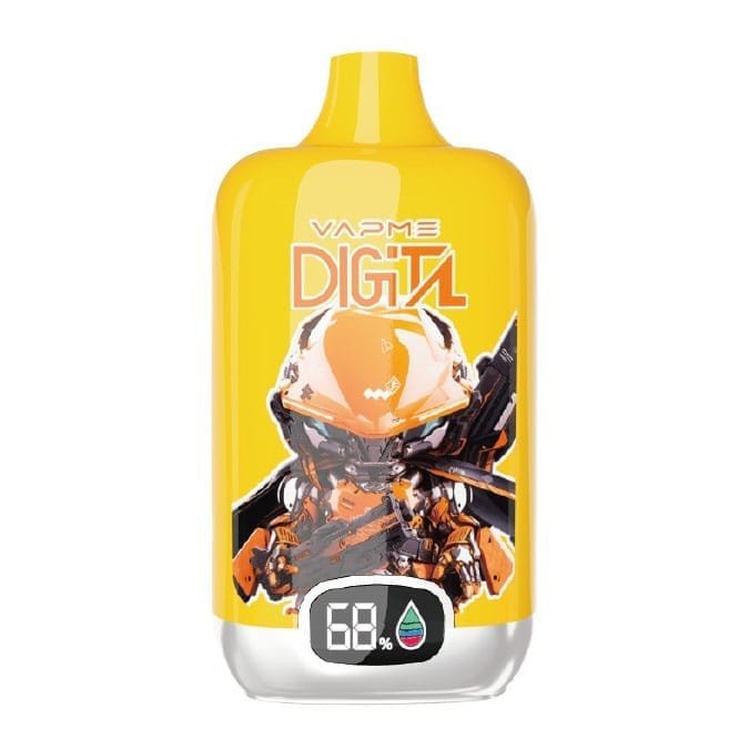 Alternative view of VAPME Digital 12000 Puffs | 2%-5% nicotine, 20mL, bulk disposable vape