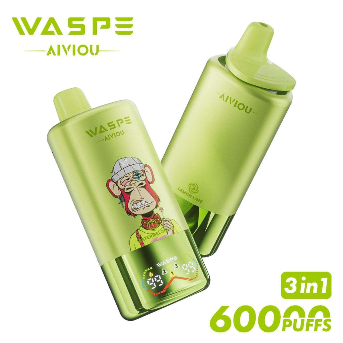 WASPE 60K 3-in-1 60000 Puffs | triple flavor bulk disposable vape – Bild 3