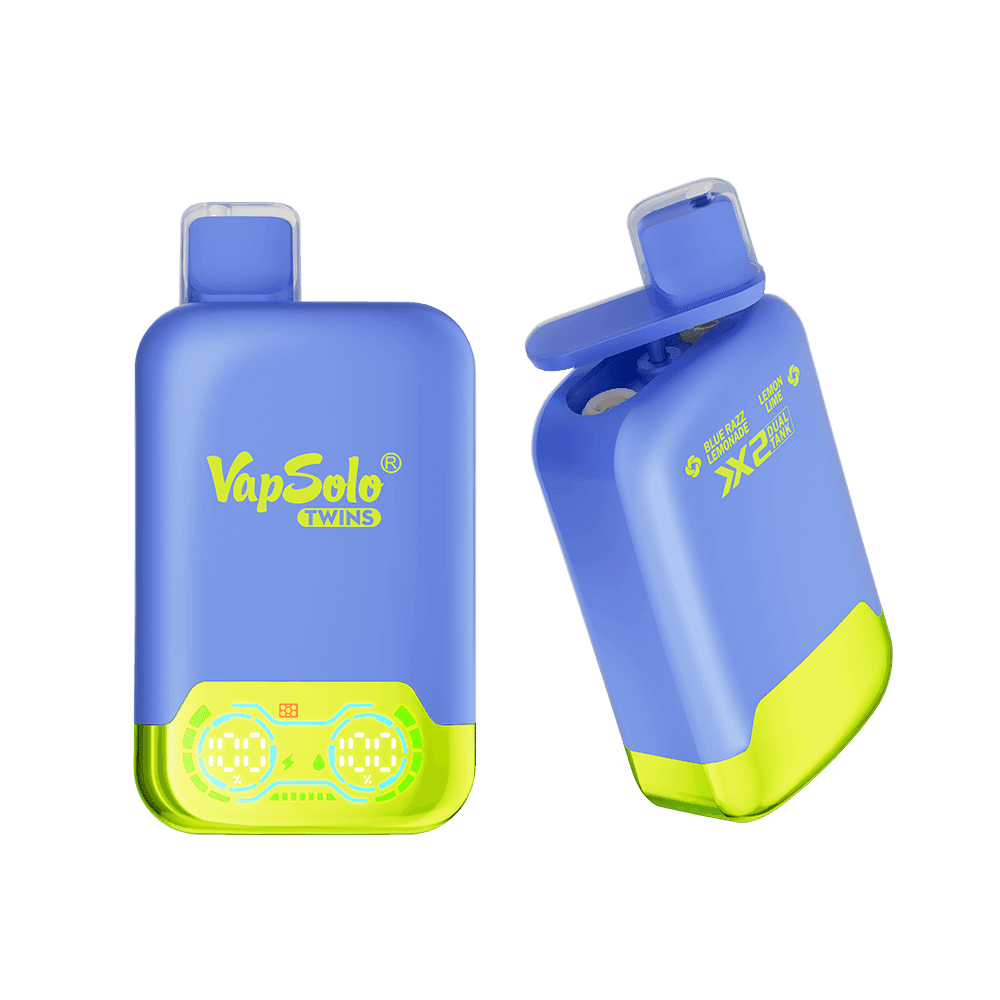 Alternative view of VapSolo Twins 20000 Puffs | dual flavor, 2% nicotine, bulk disposable vape