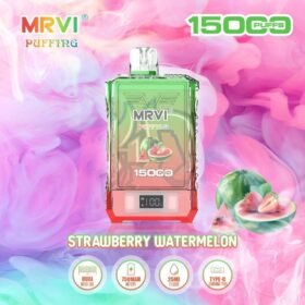 MRVI 15000 Puffs | 2%-5% nicotine, 25mL, dual mesh, power display, bulk vape