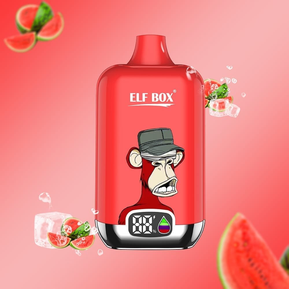Alternative view of ELF BOX Digital 12000 Puffs | 0%-5% nicotine, bulk disposable vape