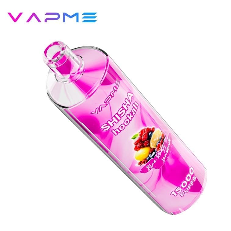 Alternative view of VAPME Shisha Hookah 15000 Puffs | 0%-2% nicotine, 25mL, 650mAh, bulk disposable vape