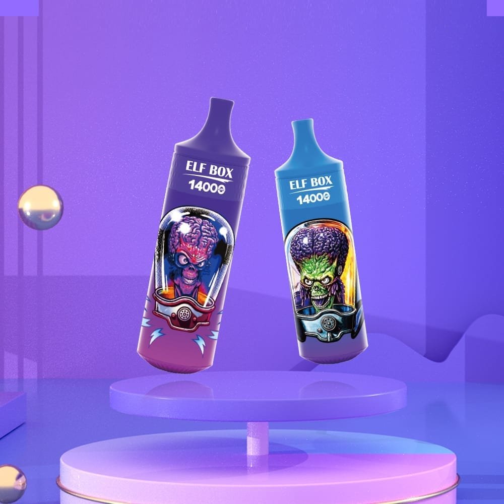 ELF BOX RGB 14000 Puffs | 25mL, LED light, bulk disposable vape