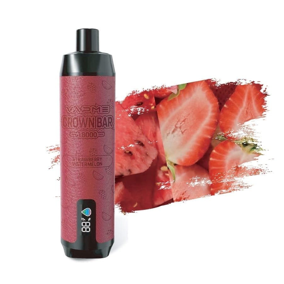 Alternative view of VAPME CROWN BAR 18000 Puffs | 2%-5% nicotine, 25mL, RGB light, bulk disposable vape