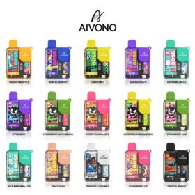 AIVONO AIM TANK 9500 Puffs | 0% to 5% nicotine bulk buy wholesale
